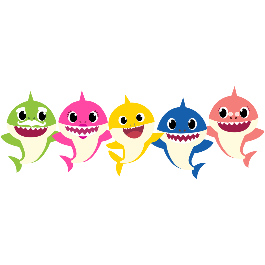 Free Free 174 Baby Shark Family Svg Free SVG PNG EPS DXF File